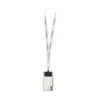 Logotrade mainoslahja ja liikelahja kuva: Lanyard Sublimation RPET 2 cm Patch-avainnauhalla